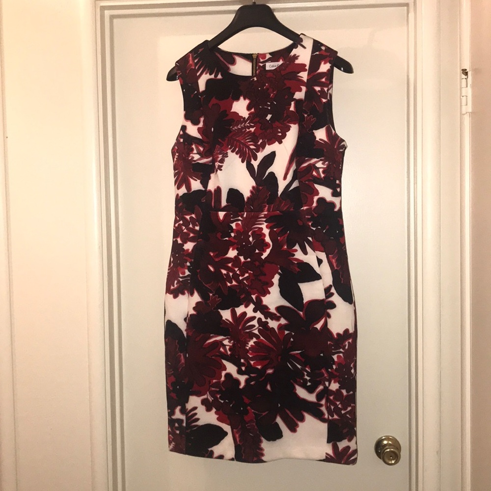 Calvin Klein fitted dress